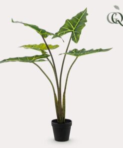 Kunstpflanze – Alocasia Frydek – 80 cm