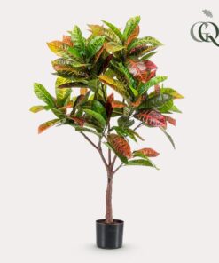 Kunstpflanze – Croton Codiaeum – Wunderstrauch – 120 cm