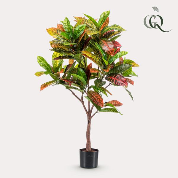 Kunstpflanze – Croton Codiaeum – Wunderstrauch – 120 cm