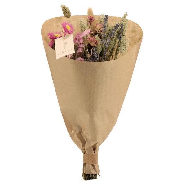 10xField Bouquet Pink – Droogboeket – 50cm – Ø20