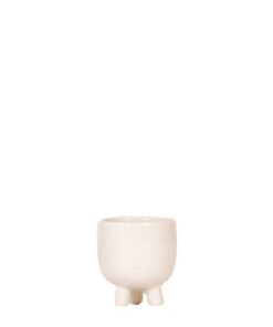 Kolibri Home | Gummy pot travertine Ø9cm – Ø6cm