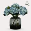 Kunstbloemen Solo – x 8 – 52 cm – Hydrangea Flower – Blue