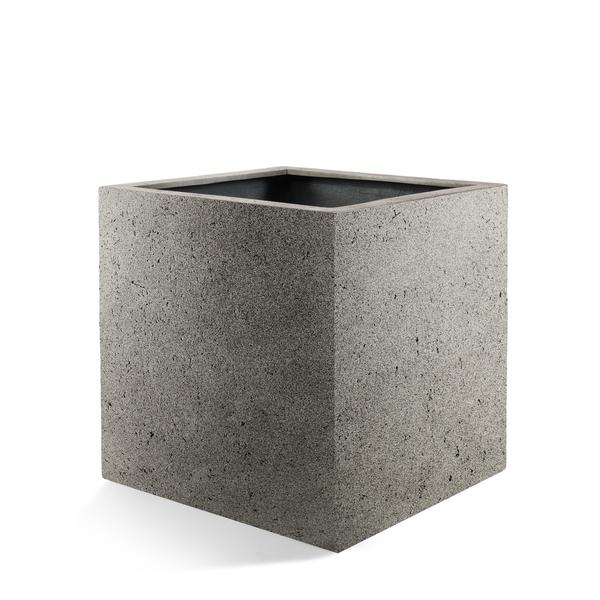 Pot Grigio Cube Natural Concrete – D40 x H40