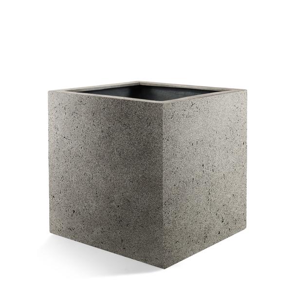 Pot Grigio Cube Natural Concrete – D50 x H50