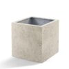 Pot Grigio Cube Antique White – D60x H60