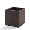 Pot Grigio Cube Rusty Iron – D40 x H40