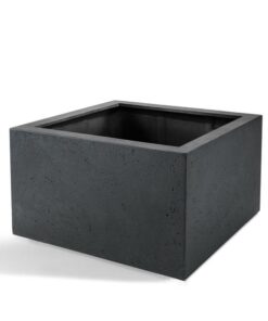 Pot Grigio Low Cube Antraciet – D60 x H40