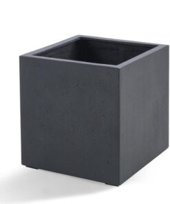 Pot Grigio Cube Antraciet – D40 x H40