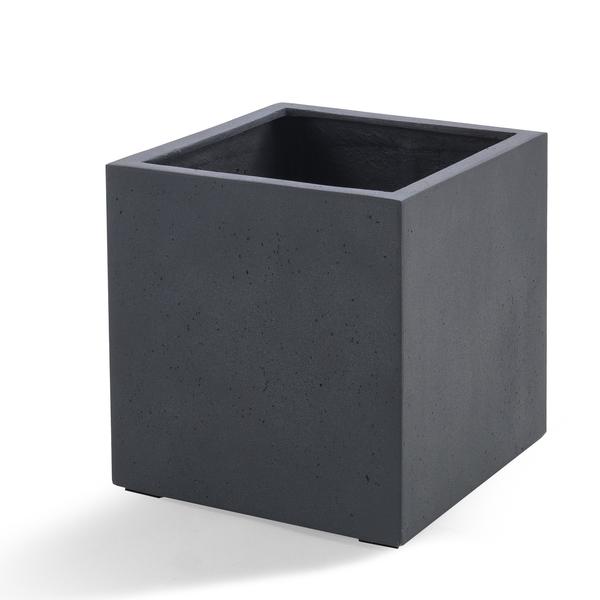 Pot Grigio Cube Antraciet – D40 x H40