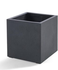 Pot Grigio Cube Antraciet – D60 x H60