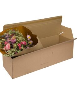 Getrocknete Blumen – Bouquet In Gift Box – Pink – ↕60cm