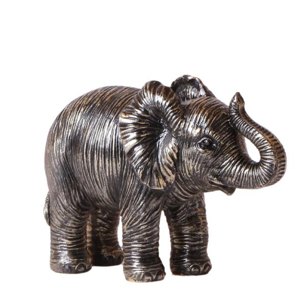 Kolibri Home | Ornament – Deko-Skulptur Elefant – Black