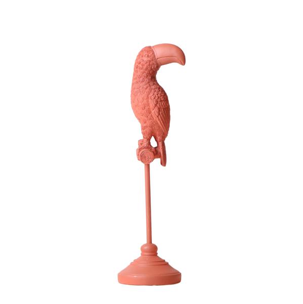 Kolibri Home | Ornament – Deko-Skulptur Tukan – Terracotta