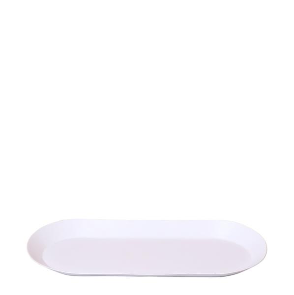 Kolibri Home | Teller oval – Ovales Tablett Ø30cm – White