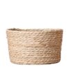 Kolibri Home | Reed Basket Blumenschale – dekorative Schale aus Korbgeflecht – Durchmesser Ø30cm