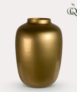 Vase Glas – Gold – Artic – M – ↕35 cm – Ø25 cm