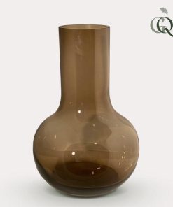 Vase Glas – S – ↕ 37 cm – Ø25 cm – Seim – Farbe Taupe