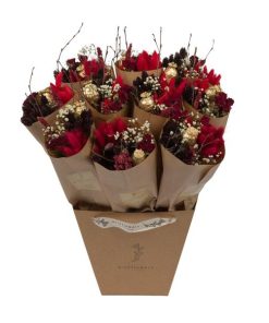 Getrocknete Blumen – Market More – Scarlet Red – Scharlachrot – ↕50 cm