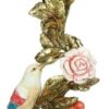 Candlestick Bird Gold – Large – 28,5 cm