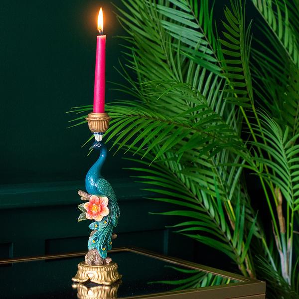 Peacock Candle Holder – Kersten