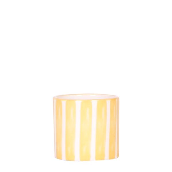 Kolibri Home | Painted stripe – Yellow – Ø6cm