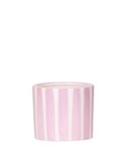 Kolibri Home | Painted stripe – Pink – Ø6cm