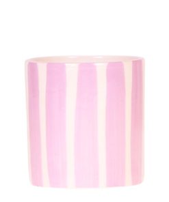 Kolibri Home | Painted stripe – Pink – Ø9cm