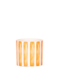 Kolibri Home | Painted stripe – Orange – Ø6cm