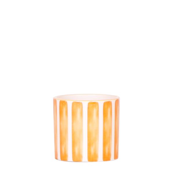 Kolibri Home | Painted stripe – Orange – Ø6cm