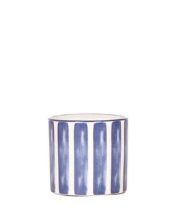 Kolibri Home | Painted stripe – Blue – Ø6cm