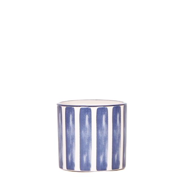 Kolibri Home | Painted stripe – Blue – Ø6cm