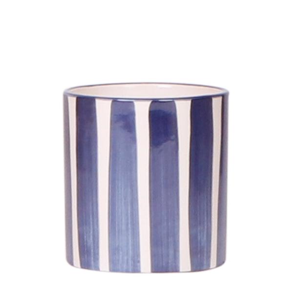 Kolibri Home | Painted stripe – Blue – Ø9cm