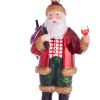 XMASS BALL – Glass Wine Santa Christmas