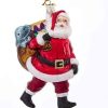 XMASS BALL – Santa with Bag of Gifts