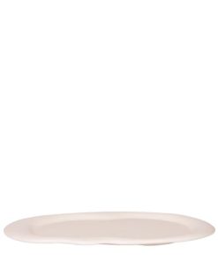 Kolibri Home | Cloud Plate – Ovales Tablett Ø 30 cm – Travertine