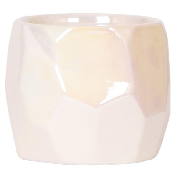 Kolibri Home I Pearl pot – Travertine – Ø12cm