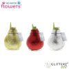 No Water Flowers Glitterz Goud / Rood / Zilver – 3 Stücke – Ø7 cm – ↕15 cm