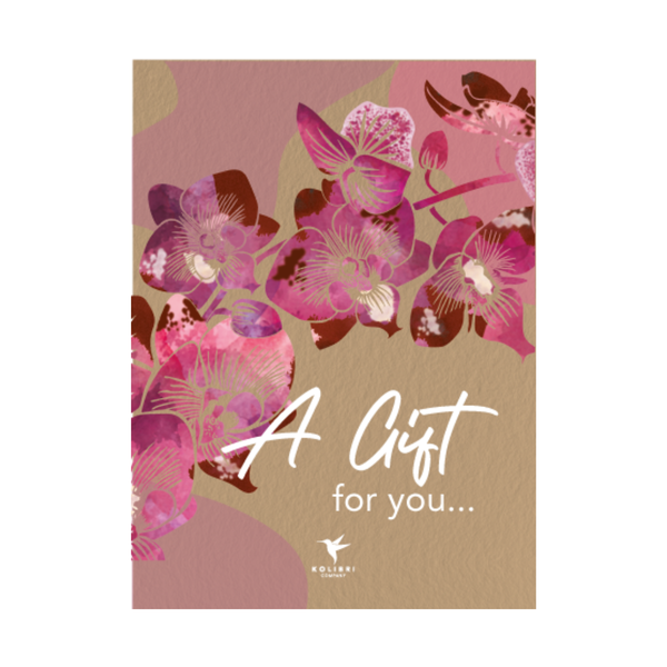 Kolibri Company – Ansichtkaart: A gift for you